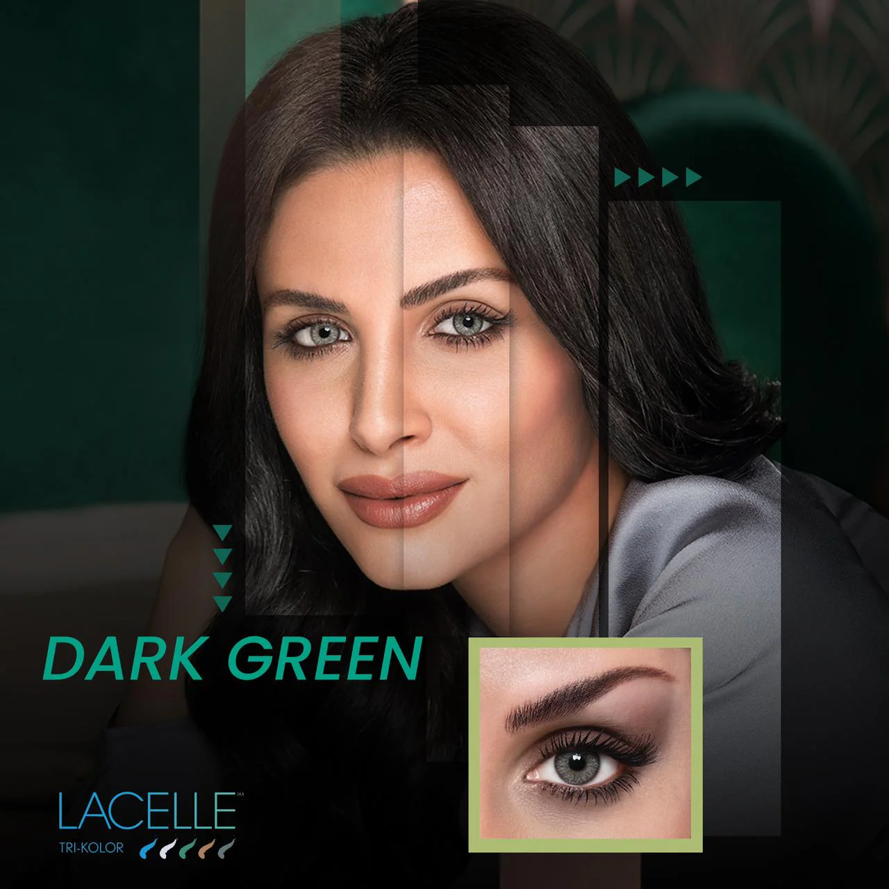 Tri-kolor dark green ترايكلر دارك جرين - الصورة 1