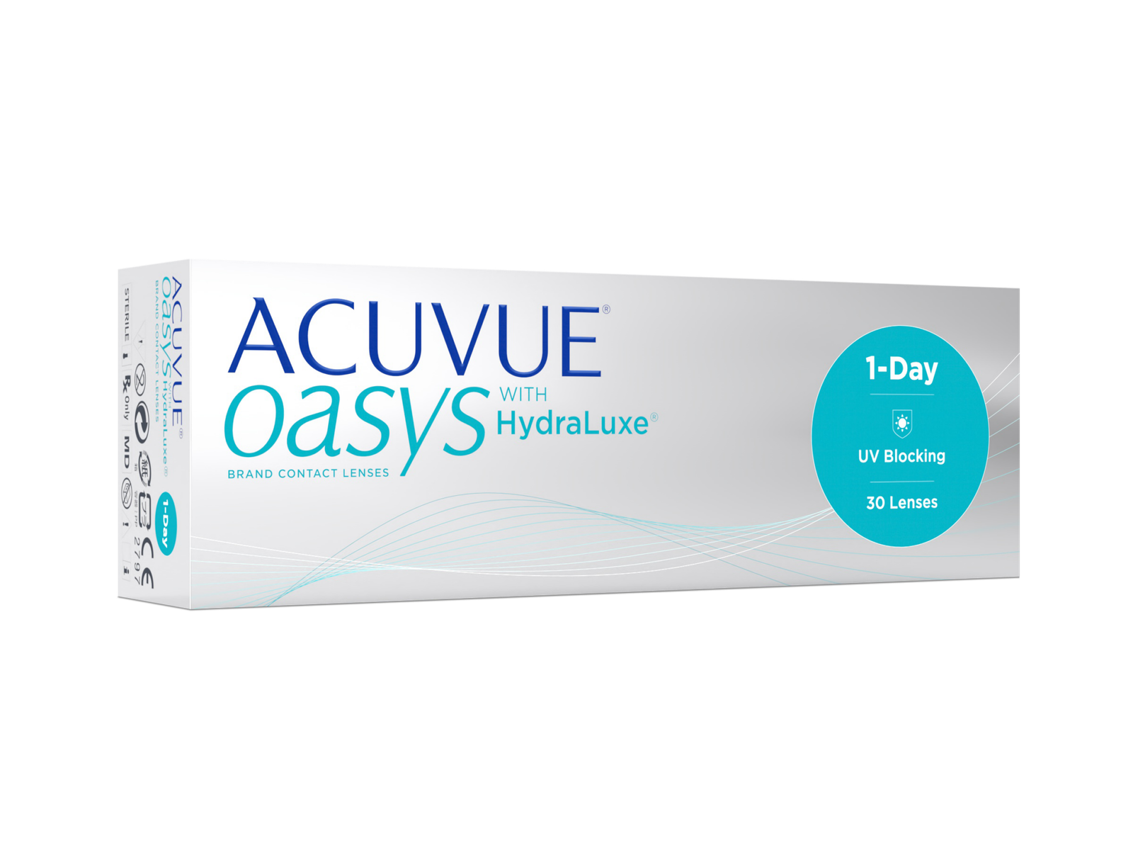 ACUVUE-Packshot-OASYS-1D-w-HydraLuxe-30P-Left-Shadow-Only-UV-PNG-2048x1536 ACUVUE® OASYS 1-DAY with HydraLuxe® Technology - Image 1